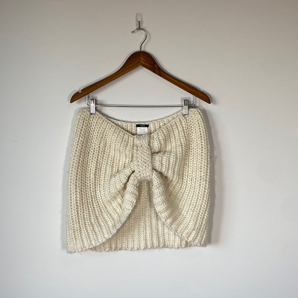Cream Cowl Scarf large